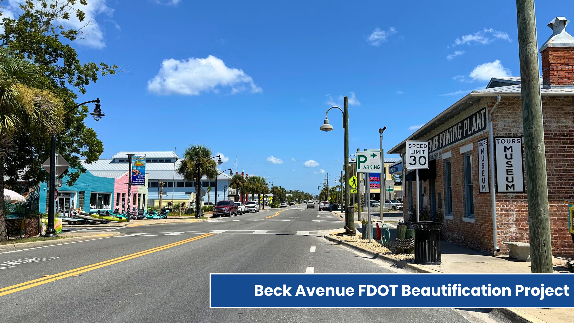 Beck Avenue FDOT Beautification Project